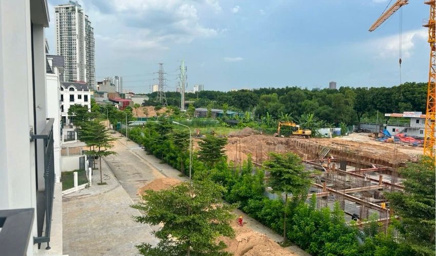 Dự án Tây Nam Mễ Trì đã hoàn thiện xong hạ tầng giao thông xung quanh