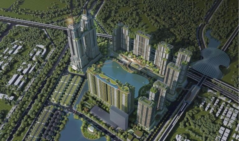 Chung cư Hateco Đông Anh nằm trong lõi đại đô thị Hateco