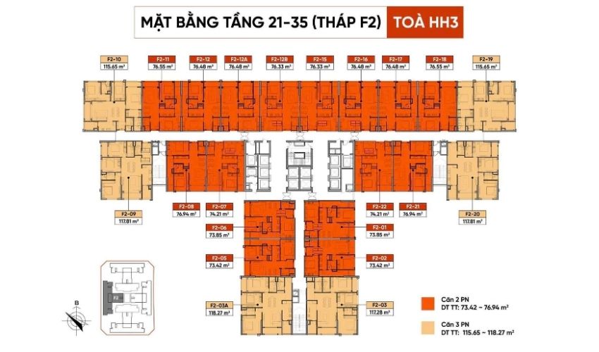 Thiết kế căn hộ The Flame Vine Hoài Đức